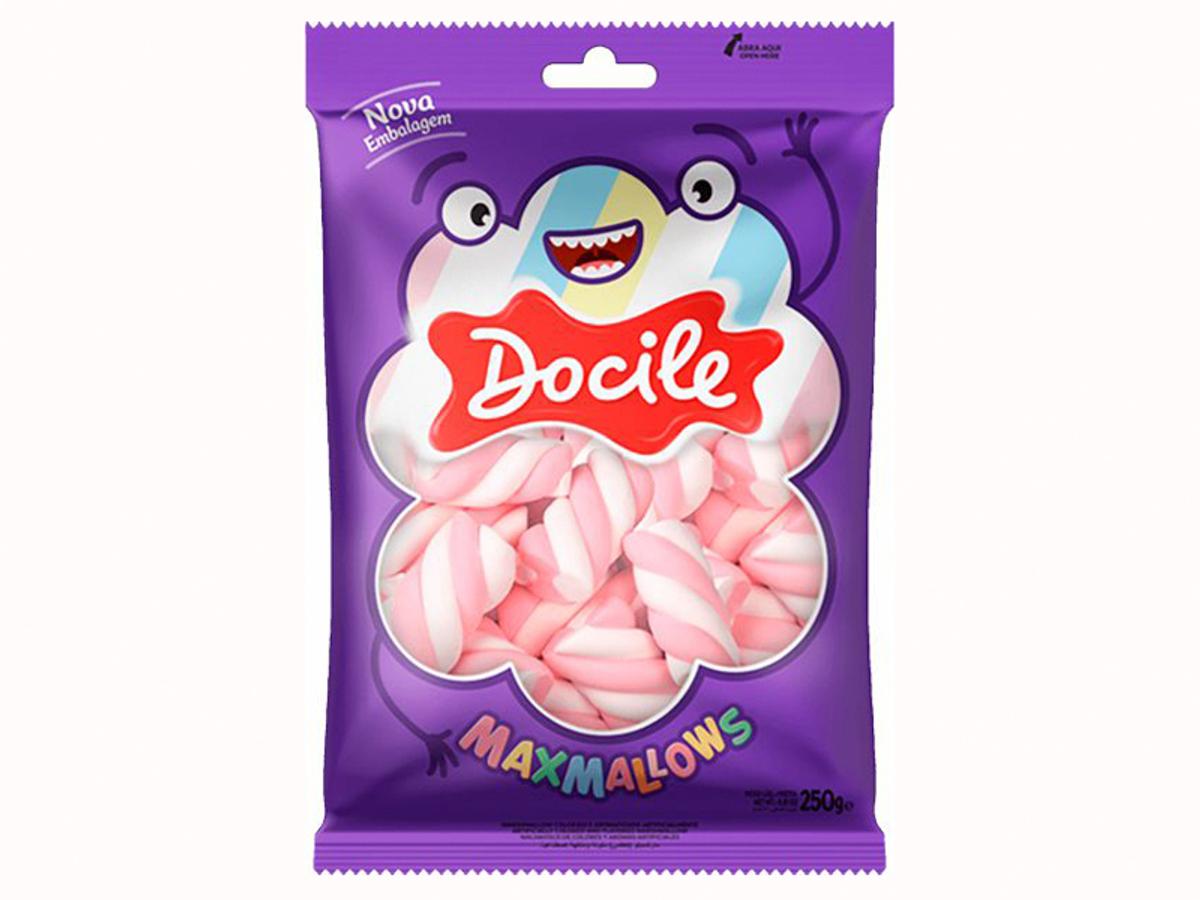 7503-DOCILE PCT 250GR MARSHMALLOW TWIST ROSA/BRAN 1X250GR