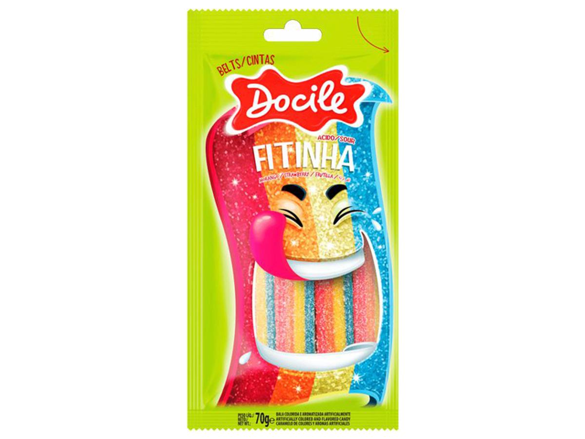8489-DOCILE REGALIZ 70G FITINHA COLORIDA SOUR 1X70GR