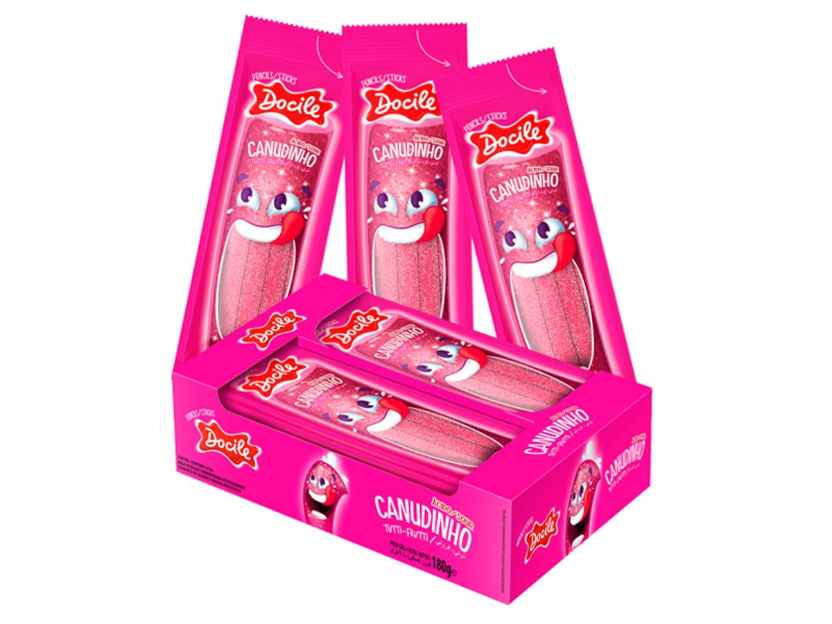 8473-DOCILE REGALIZ DP TUTTI FRUTTI (CANUDINHO) 1X12X15GR