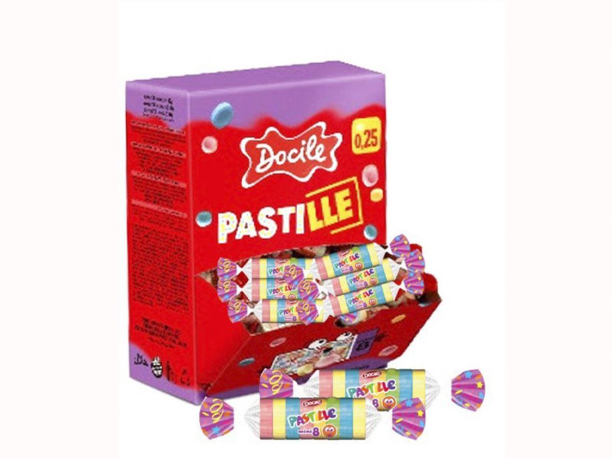 9624-DOCILE DISP. MINI PASTILHA 8 (GANGURU) 1X100UN