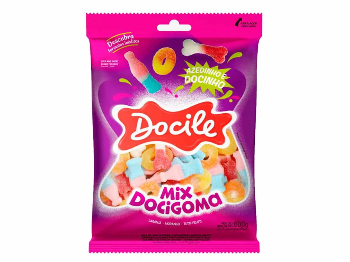 10314-DOCILE GOMA 600GR MIX AZEDINHA 1X600GR SG