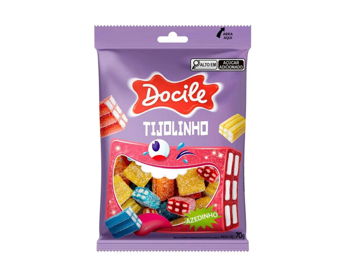 11226 - DOCILE CANUDINHO 70G TIJOLINHO AZEDINHO 1X70GR