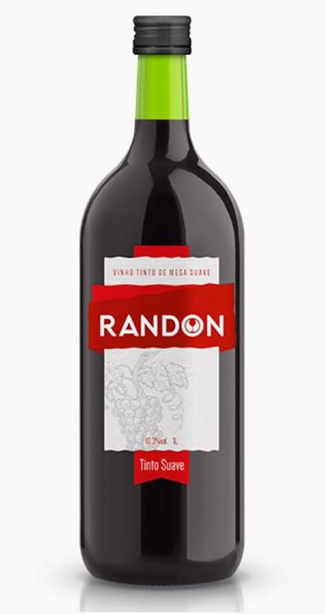 8140 - VINHO TINTO SUAVE RANDON 1X750ML