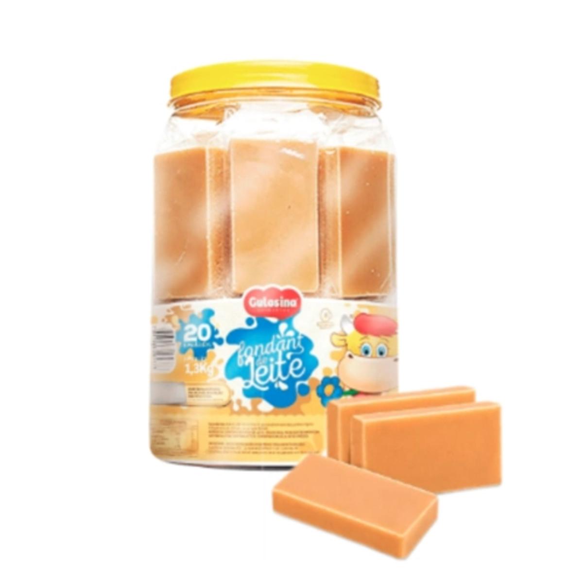 11033 - GULOSINA POTAO FONDANT DE LEITE 1.100KG 1X20X55GR