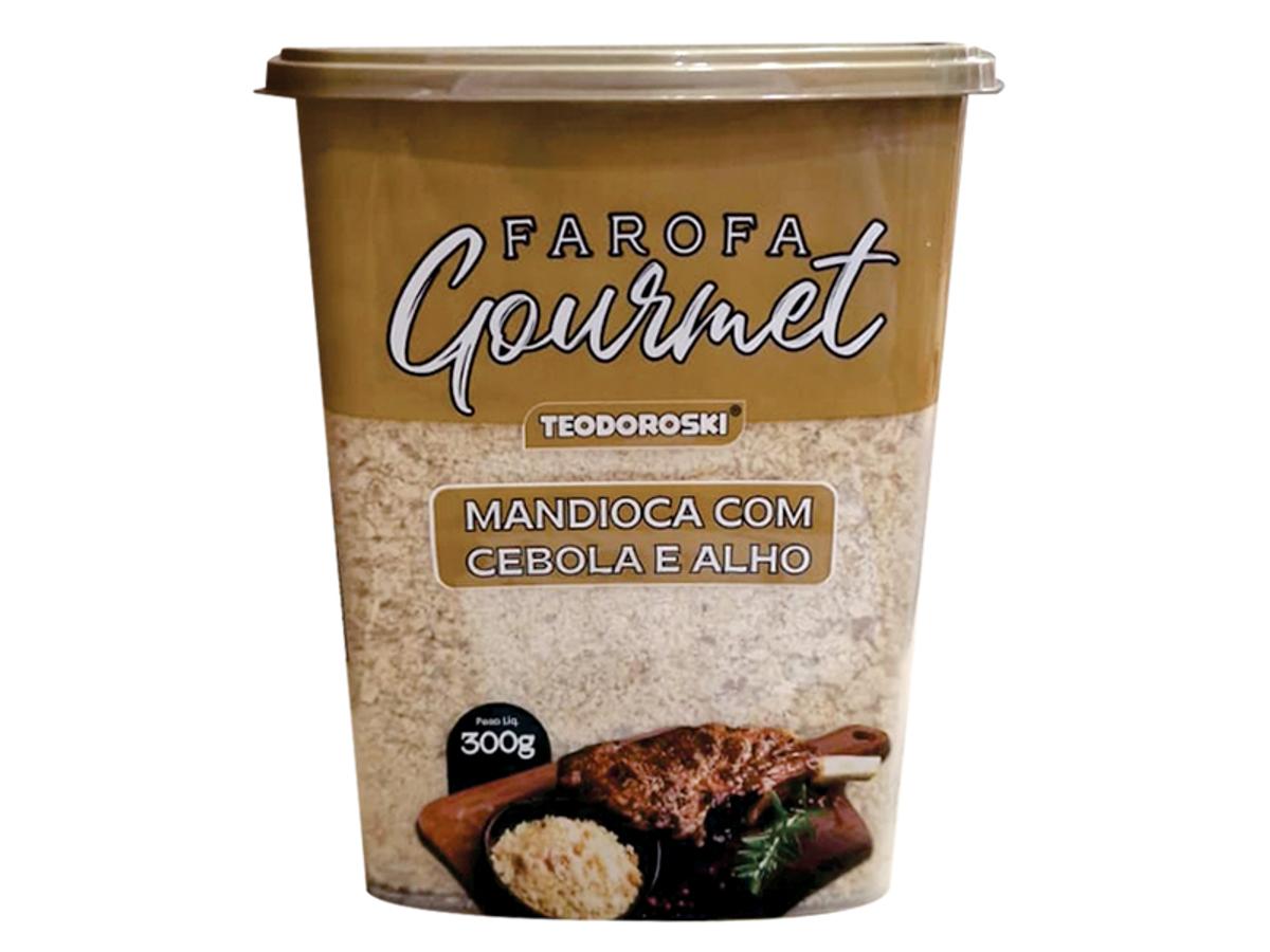 11103 - FAROFA GOURMET MANDIOCA COM CEBOLA/ALHO 1X300GR