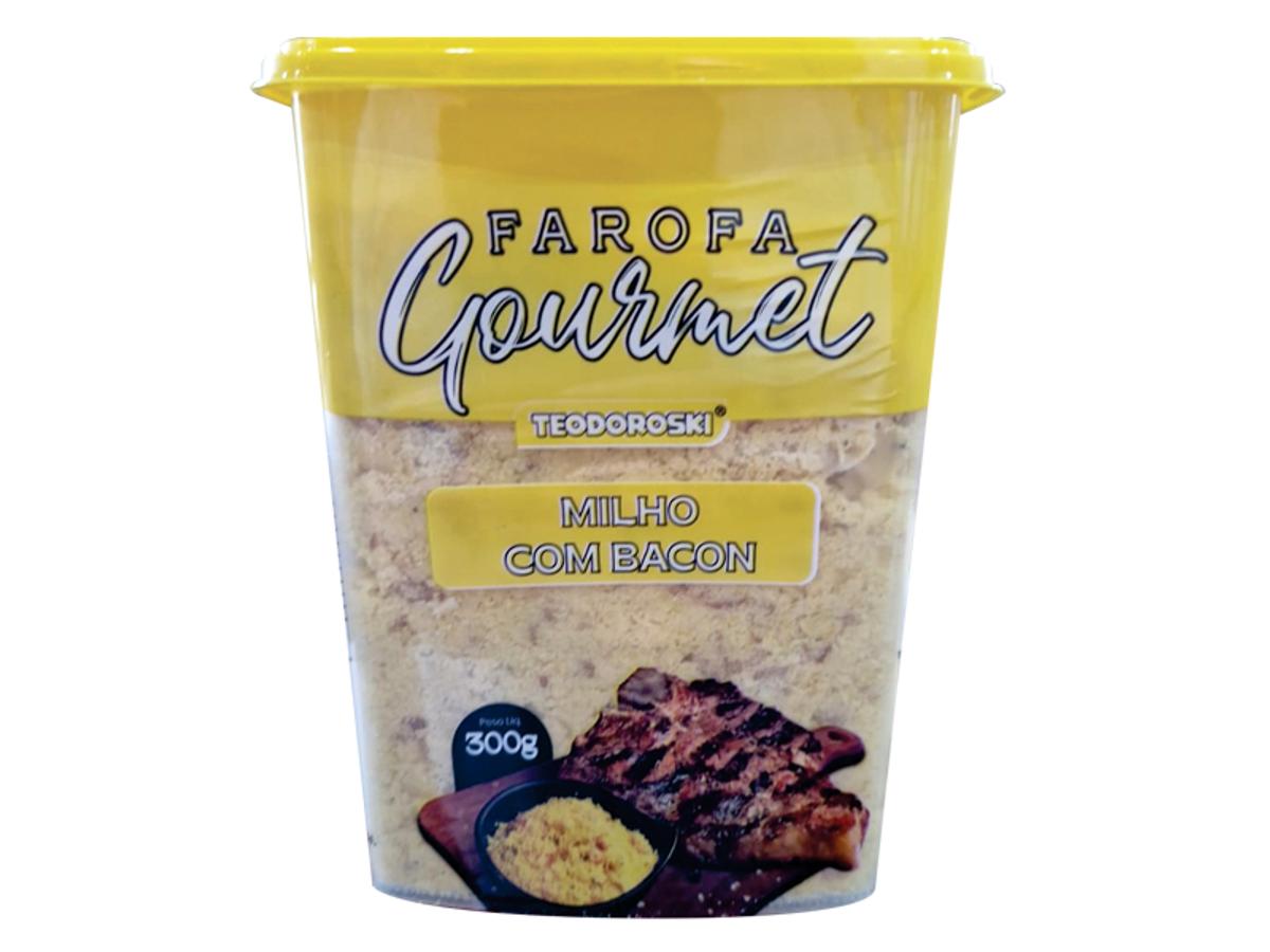 11106 - FAROFA GOURMET MILHO COM BACON 1X300GR