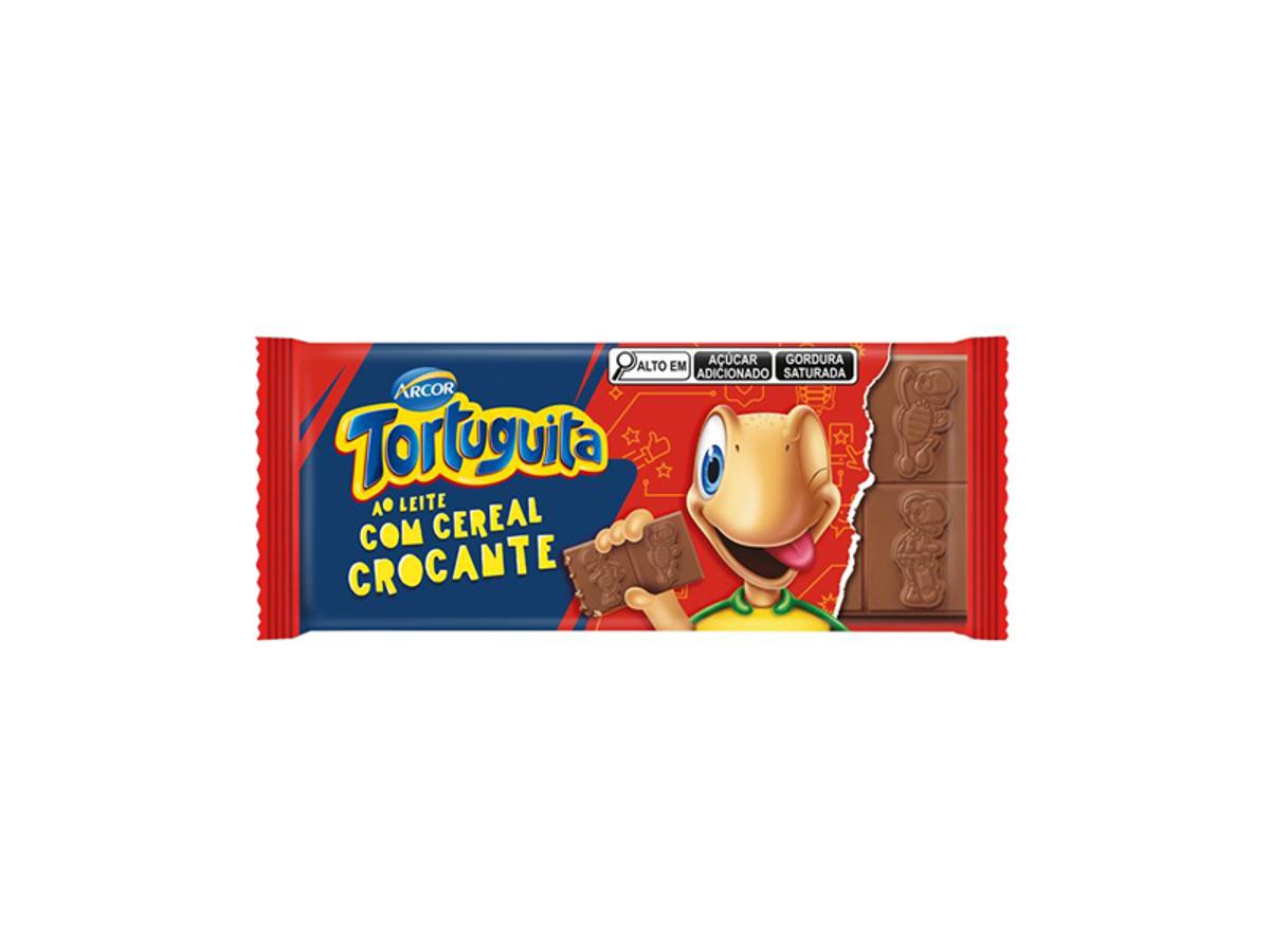 10762 - TABLETE ARCOR TORTUGUITA CROCANTE 80GR 1X80GR