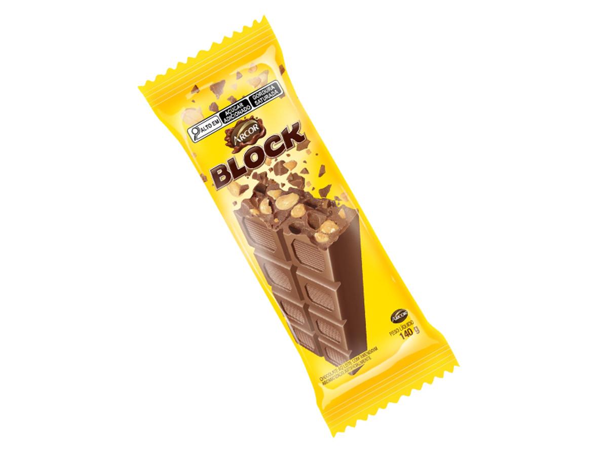 10995 - TABLETE ARCOR CHOC. BLOCK 140GR 1X140GR