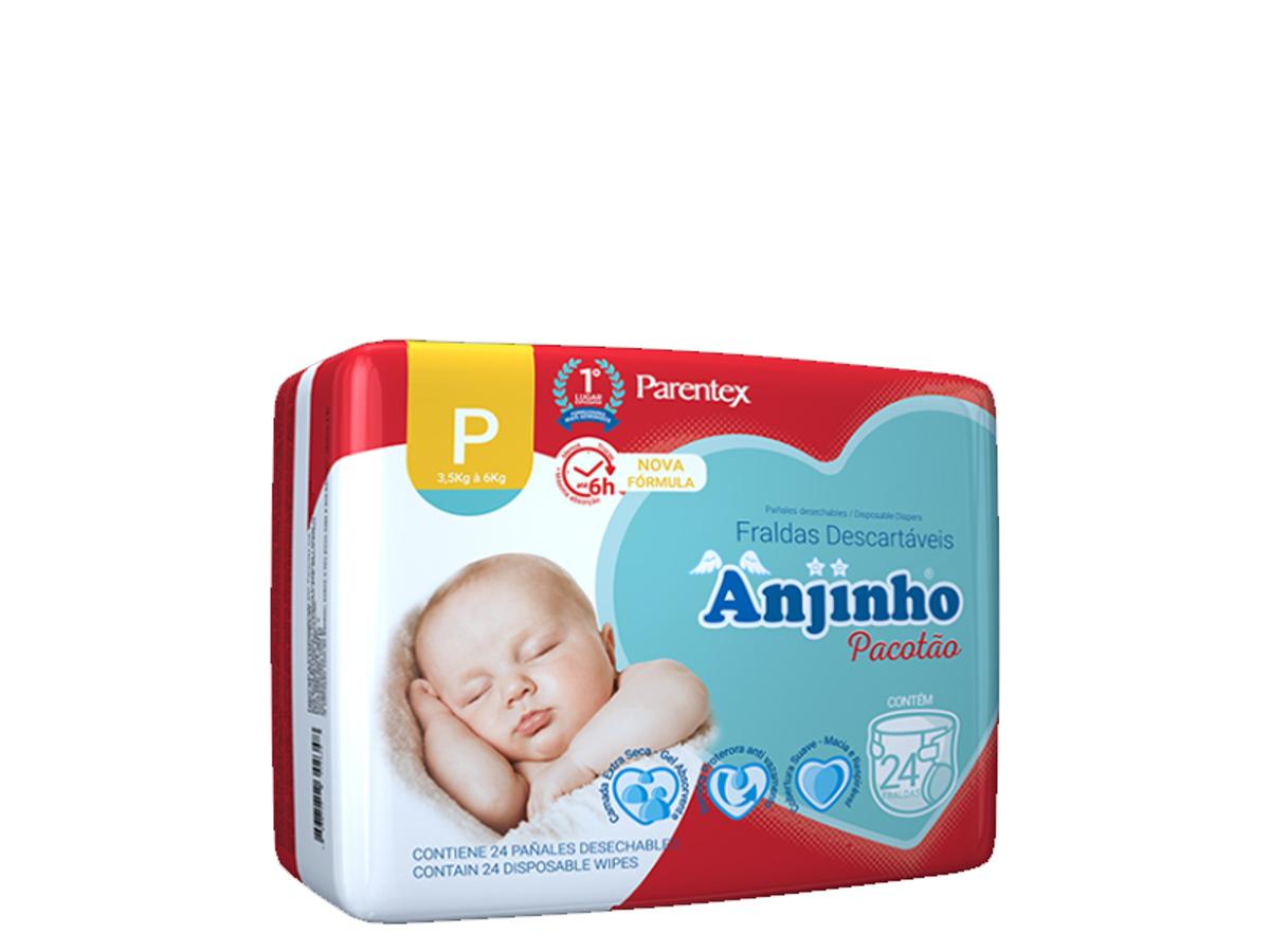 6231 - FRALDA ANJINHO PACOTAO P C/26 1X26UN