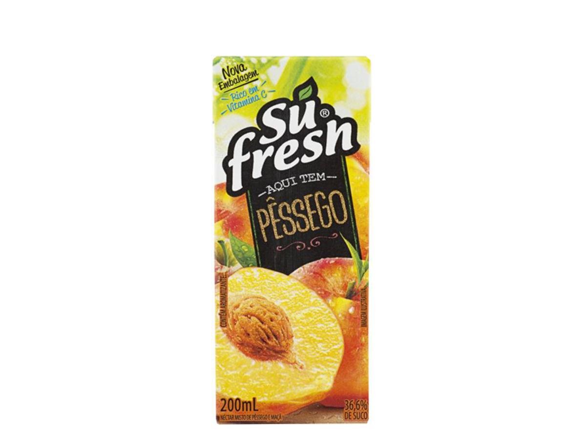 11398 - SUFRESH BEBIDA UNID. 200ML PESSEGO 1X200ML