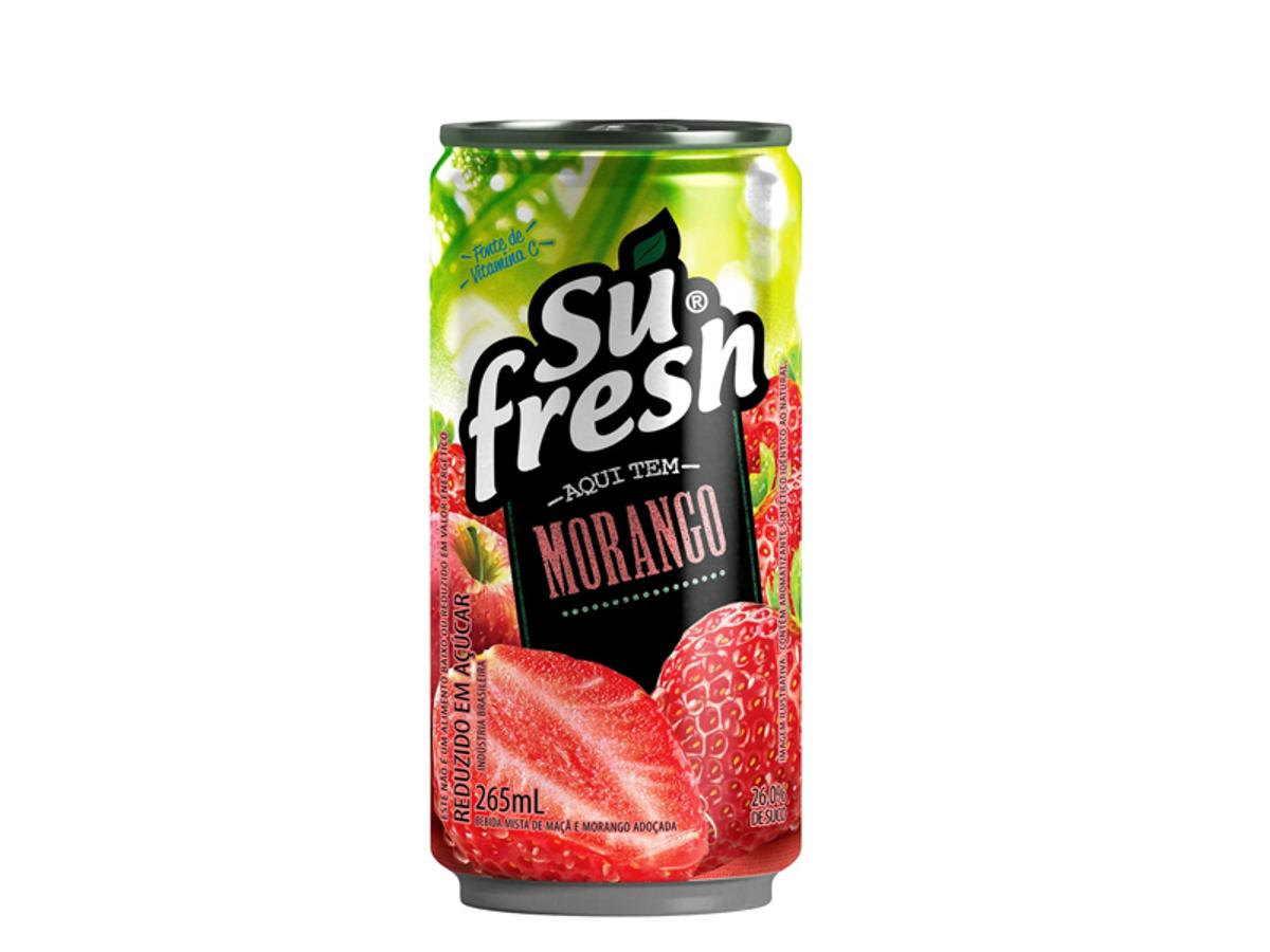 11429 - SUFRESH BEBIDA UN 265ML MORANGO (LATA) 1X265ML