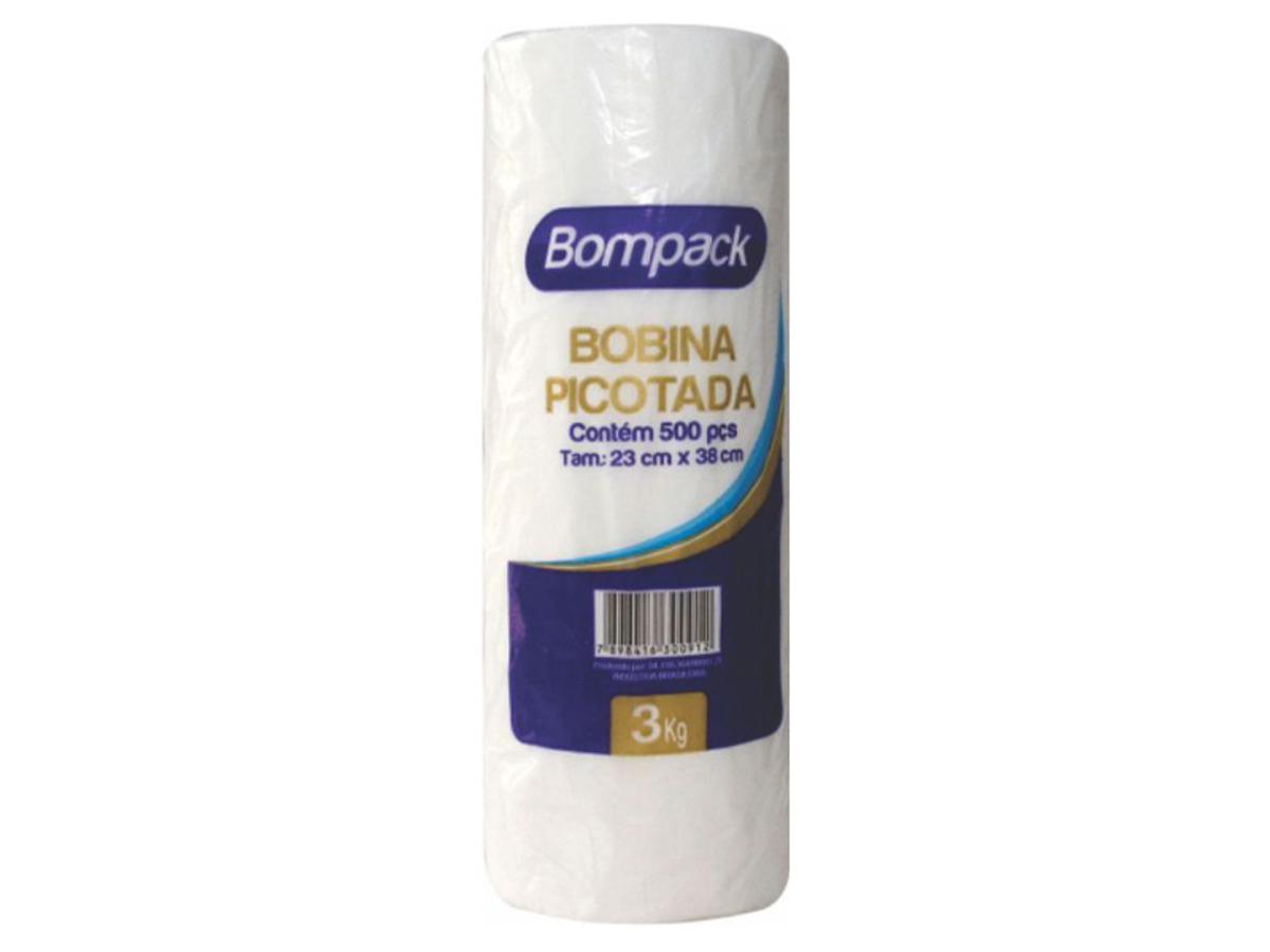 70-BOBINA PLASTICA PICOTADA 23X38 P/3KG. 1X500
