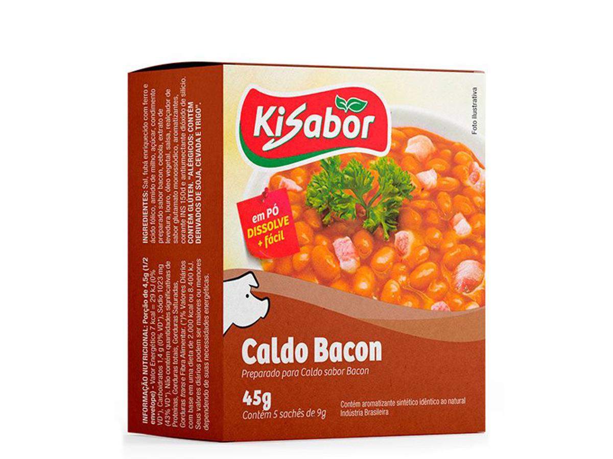 10215-KISABOR CALDO BACON EM PO 45GR 1X45GR