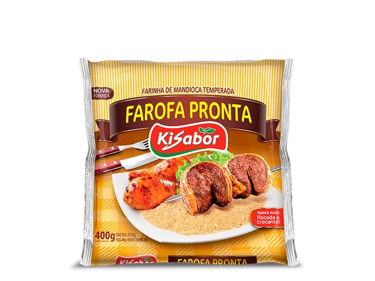 10392-KISABOR FAROFA PRONTA TRADICIONAL 400GR 1X400GR
