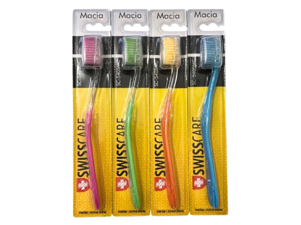 11490 - ESCOVA DENTAL SWISSCARE ADULTO MACIA 1X12UN