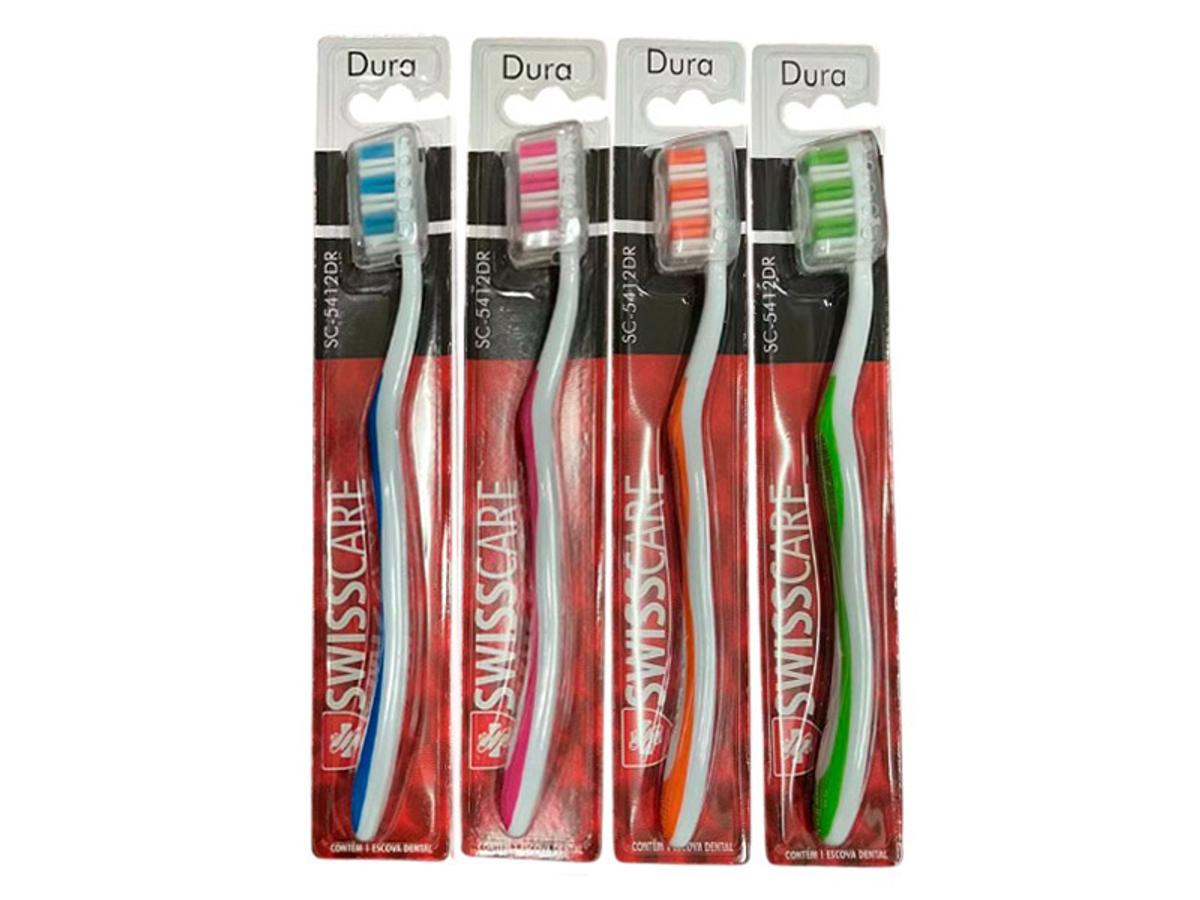 11492 - ESCOVA DENTAL SWISSCARE ADULTO DURA 1X12UN