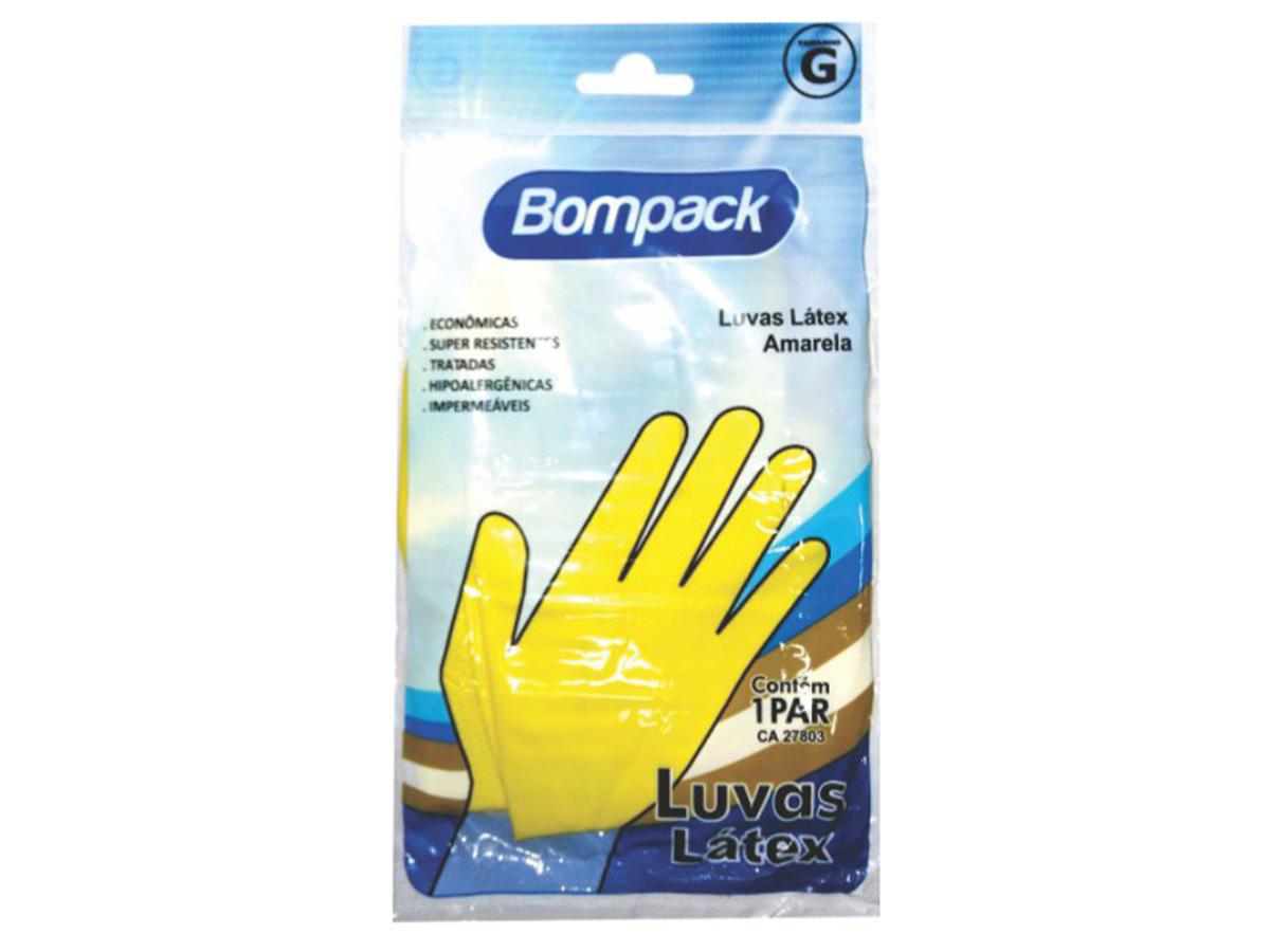 7237-LUVA BOMPACK FORRADAS MULTIUSO G 1X1PAR