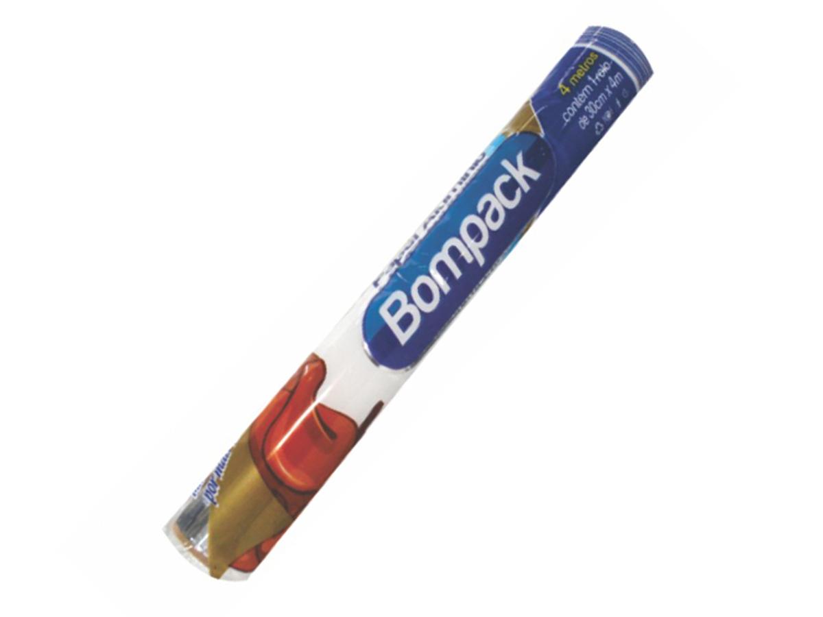 5465-ROLO PAPEL ALUMINIO BOMPACK 4,0MT.. 1X45X4MT