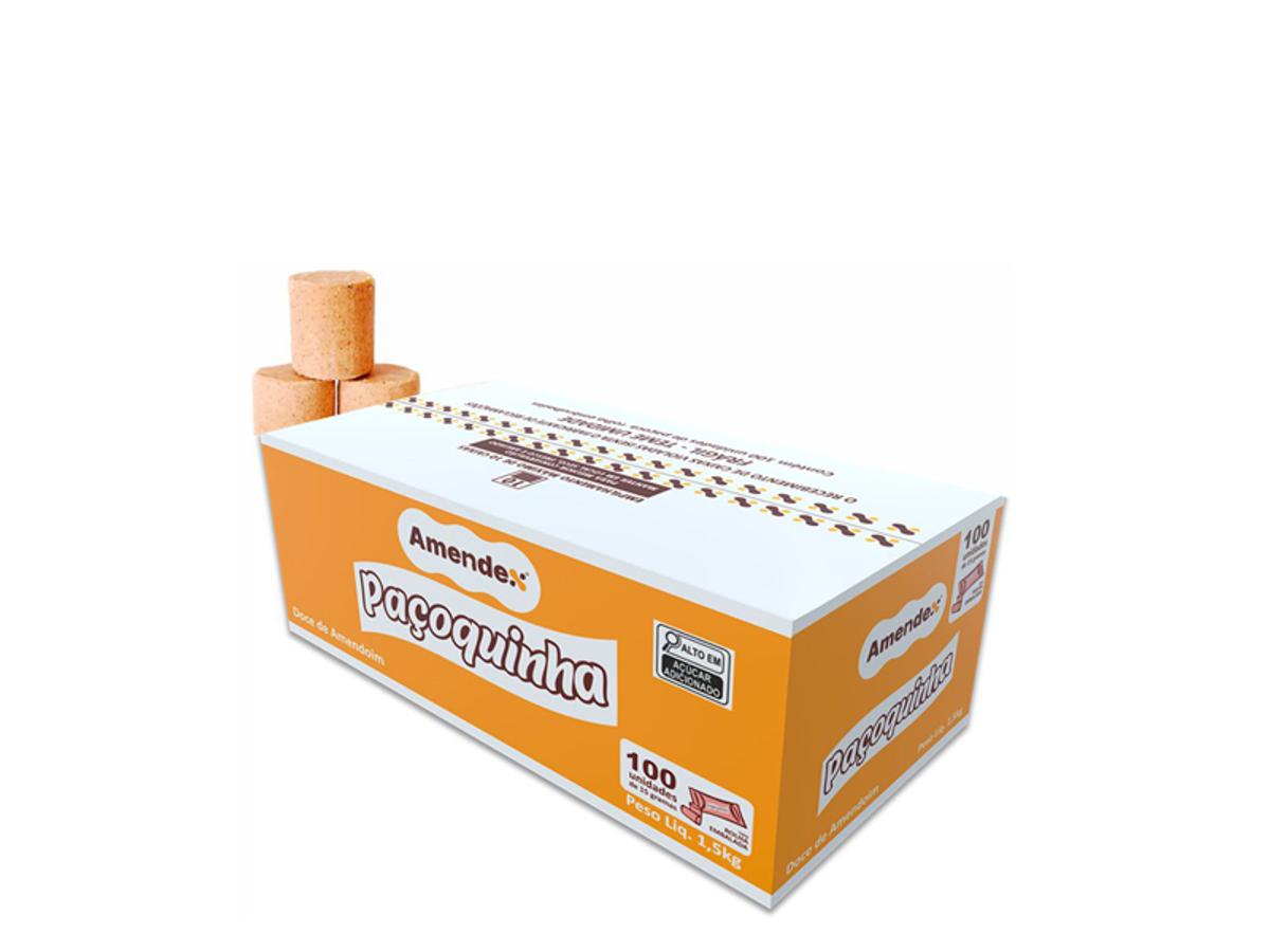 11353 - PACOCA ROLHA EMBALADA C/100 AMENDEX 1X100X15GR