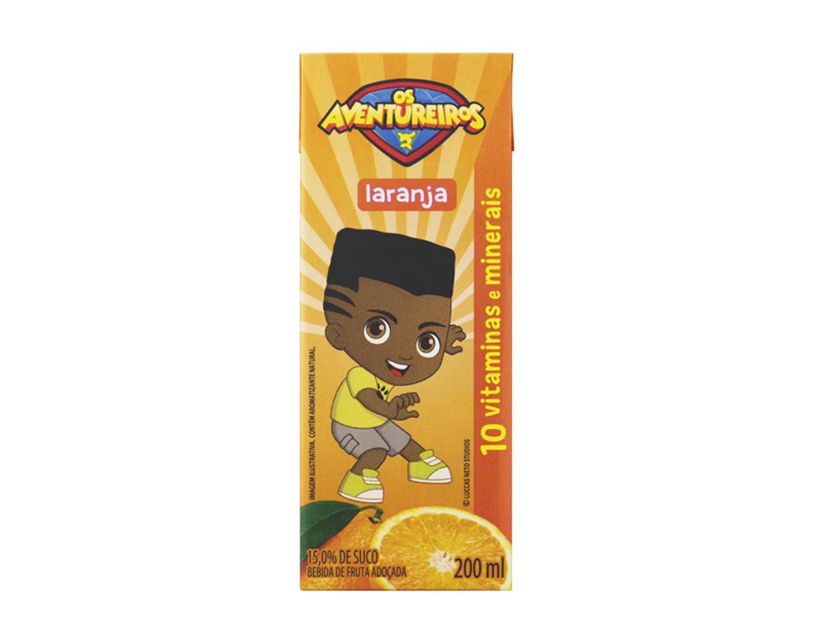 10285 - SUCO AVENTUREIROS 200ML LARANJA TP 1X200ML